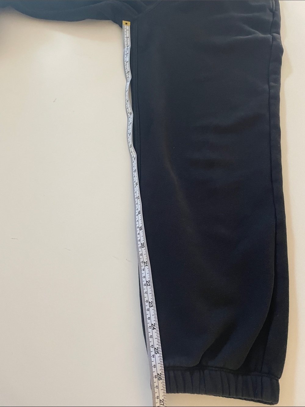 CRZ YOGA Black Fleece Lined Joggers Sweatpants. Medium - Picture 7 of 7